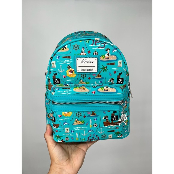 Loungefly Disney Pirate MIckey and Friends Mini Back Pack‎ Exclusive - Picture 4 of 6